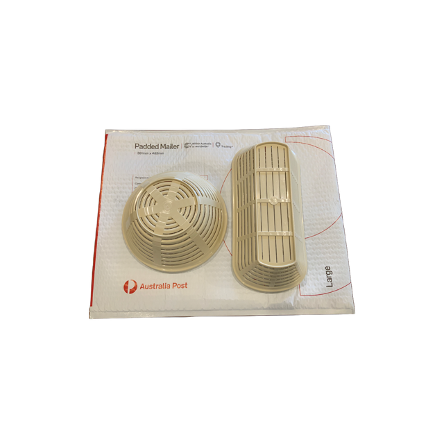Banneton Mixed Bundle 2 Pack ( 1 x Oval + 1 x round) $60.00 - FREE FREIGHT - Retail
