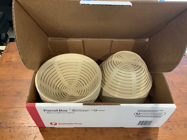 Banneton Round - Box of 13 (Bakers Dozen ) - $215.00 - FREE FREIGHT- WHOLESALE