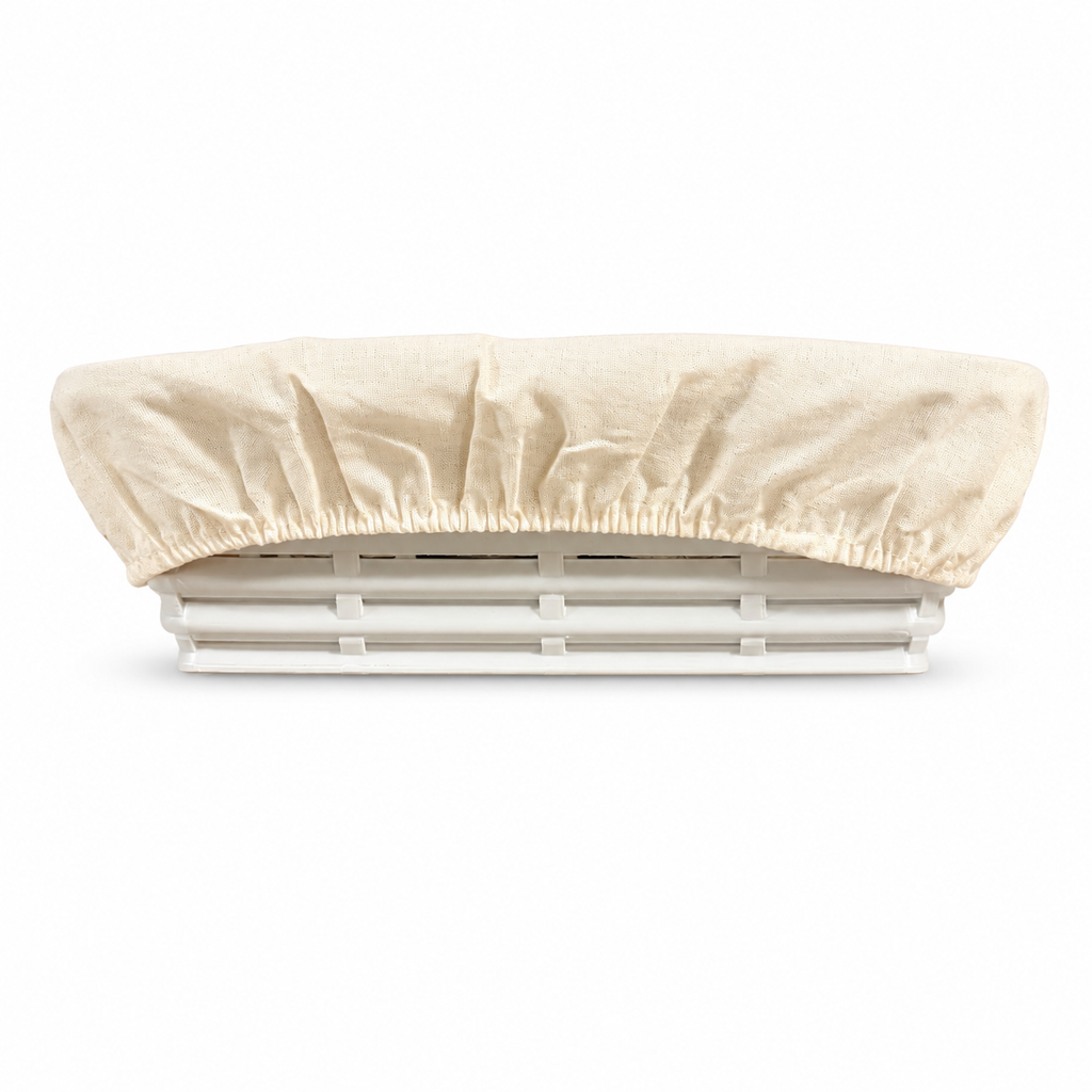 Beige Fabric Cotton Liner for Large Oval Banneton