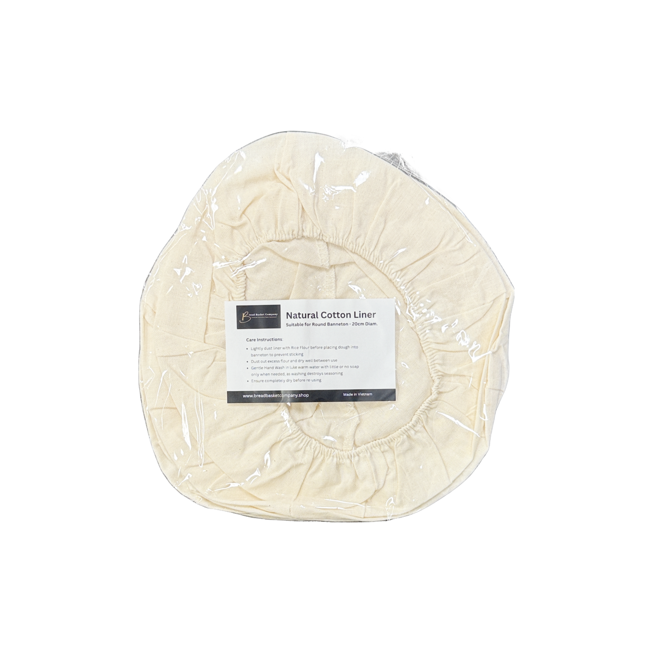 Cotton Liner - Round Banneton - Pack of 5